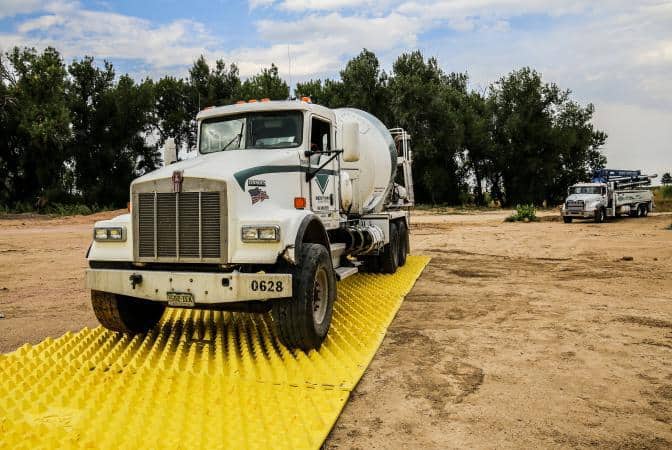 Keeping Project Sites Clean Using Track Out Mats